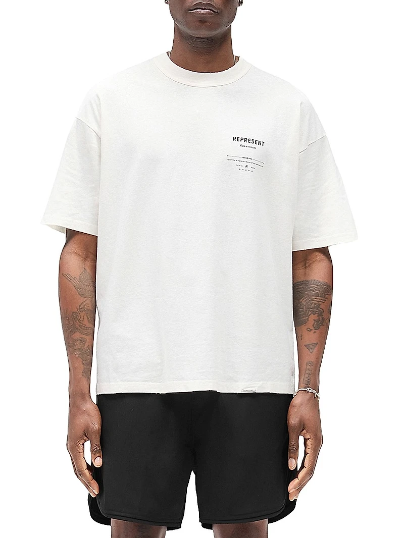 K-Revere Manor Graphic Cotton T-Shirt