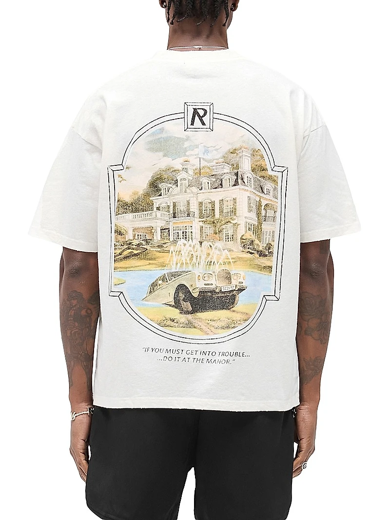 K-Revere Manor Graphic Cotton T-Shirt