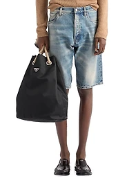 Denim Bermuda Shorts
