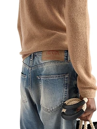 Denim Bermuda Shorts