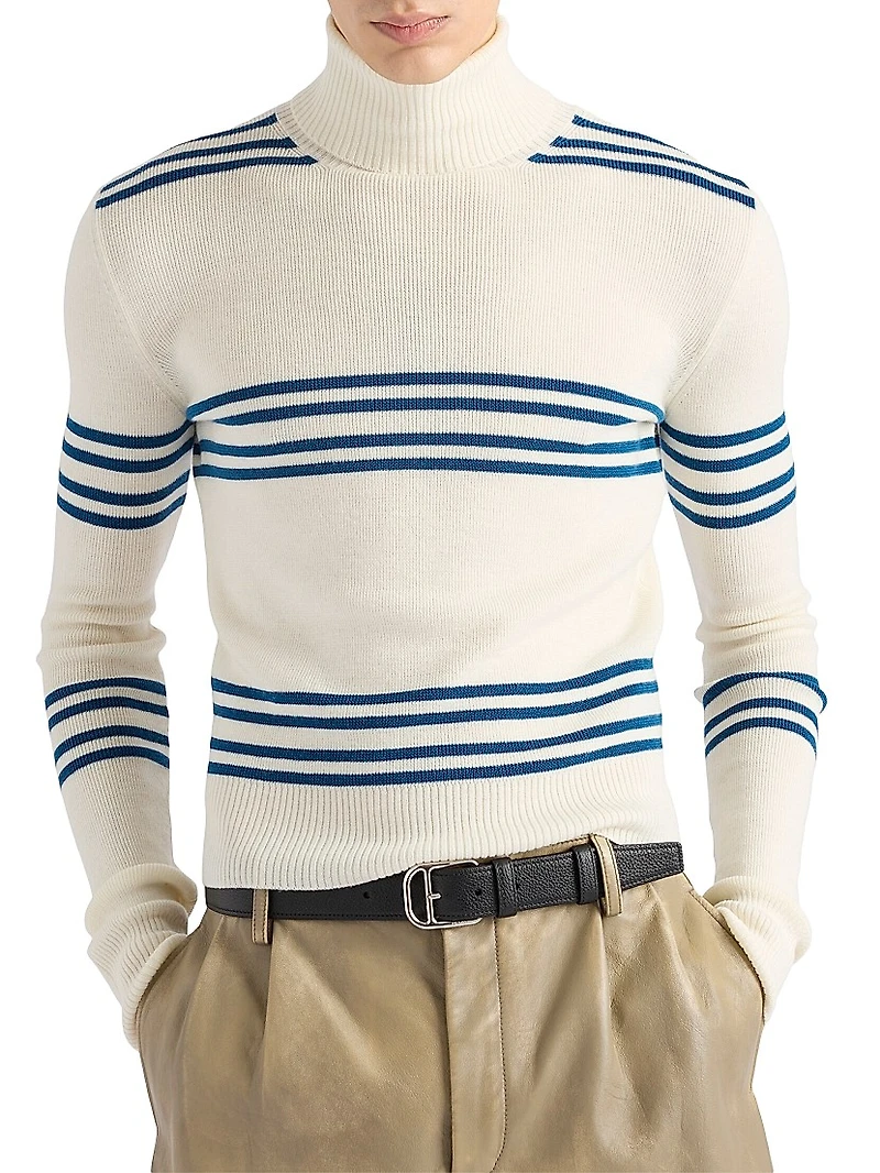 Wool Turtleneck Sweater