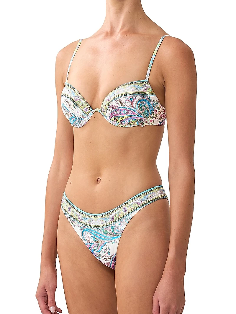 Paisley Bikini Top