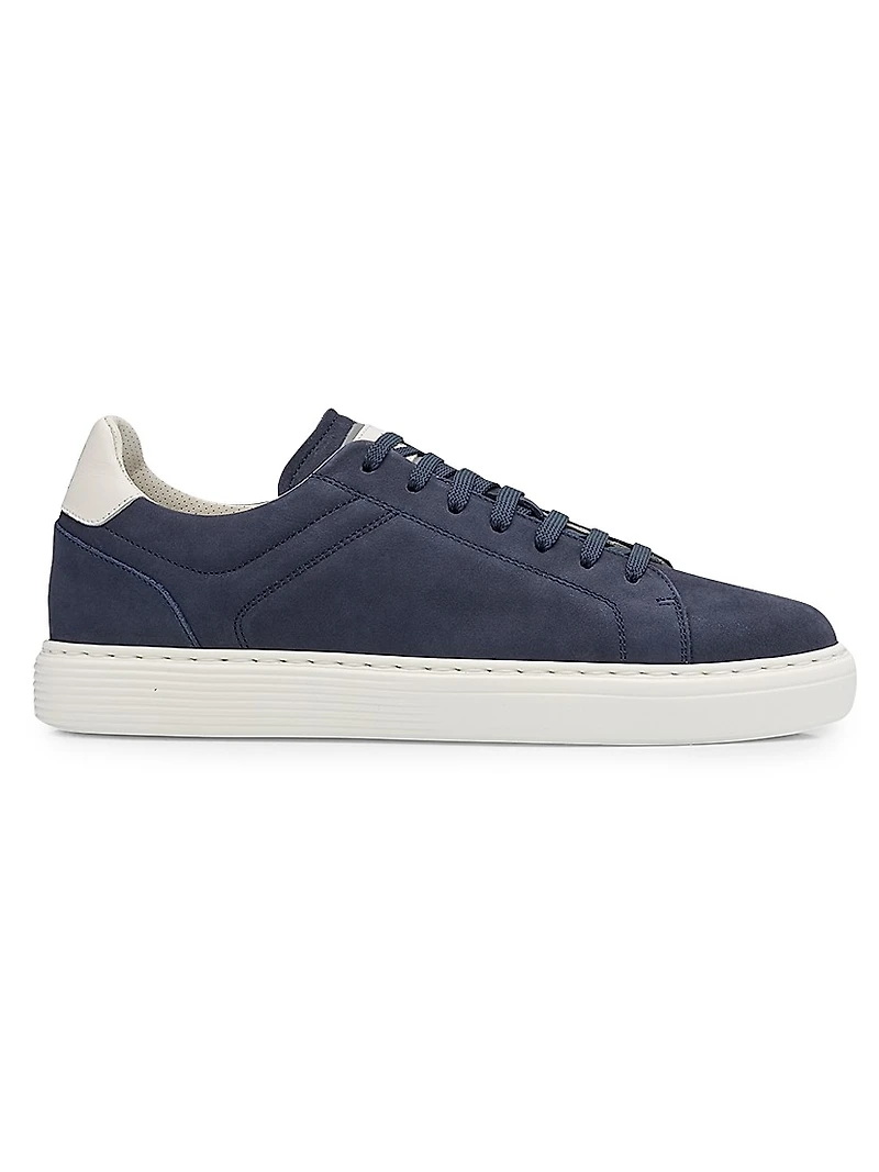 Suede Low-Top Sneakers
