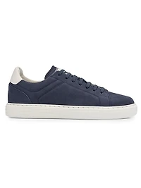 Suede Low-Top Sneakers