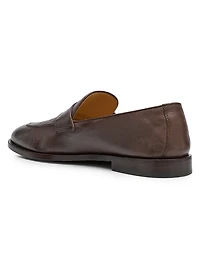 Leather Penny Loafers