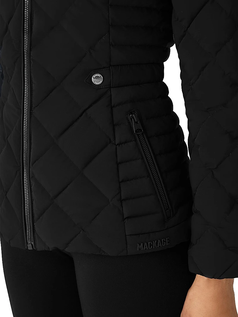 Vik Quilted Down Jacket