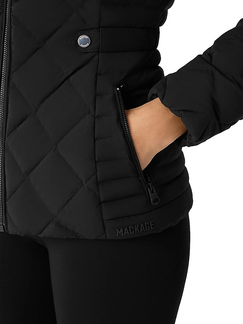 Vik Quilted Down Jacket