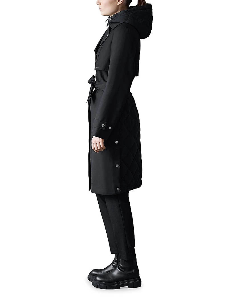 Siobhan Technical Trench Coat