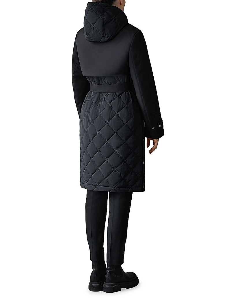 Siobhan Technical Trench Coat