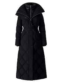 Laurella Quilted Down Coat