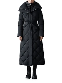 Laurella Quilted Down Coat