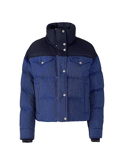 Brigit Denim Down Jacket