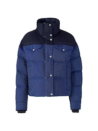 Brigit Denim Down Jacket