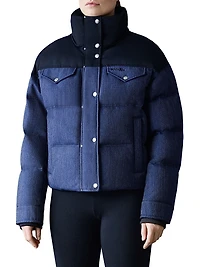 Brigit Denim Down Jacket