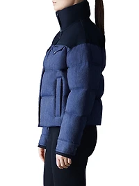 Brigit Denim Down Jacket