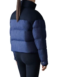 Brigit Denim Down Jacket