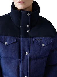 Brigit Denim Down Jacket