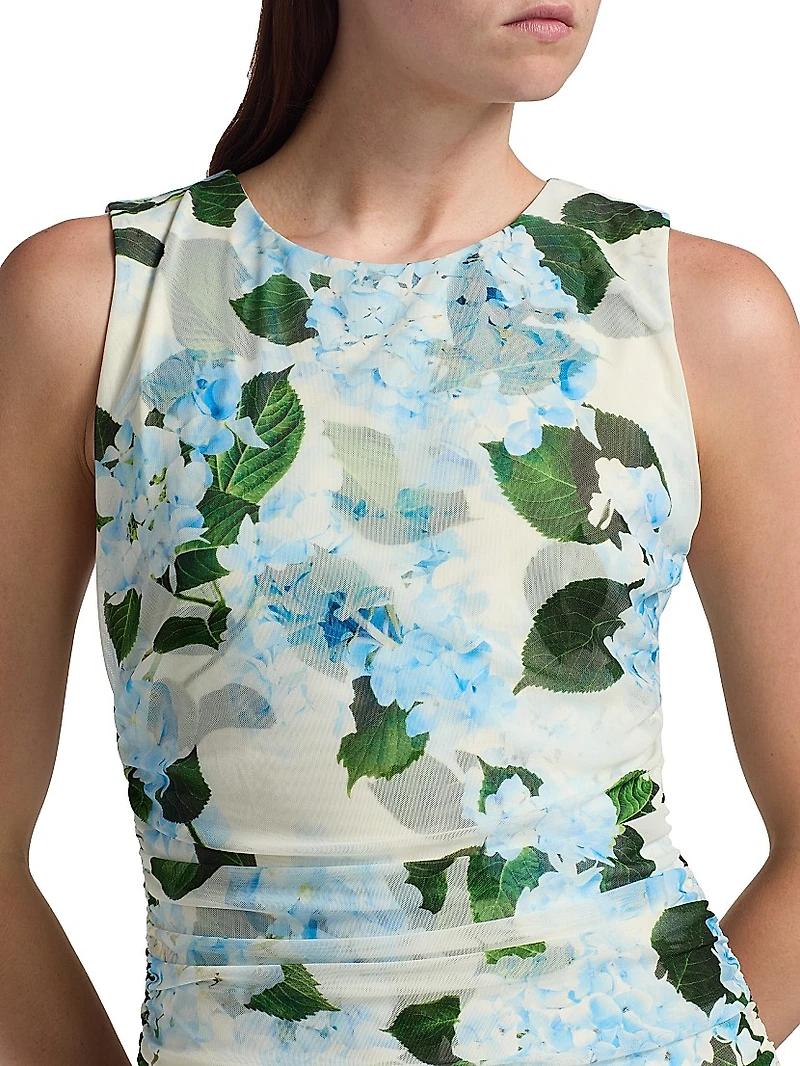Sallie Floral Sleeveless Minidress