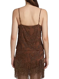 Kass Embellished V-Neck Camisole