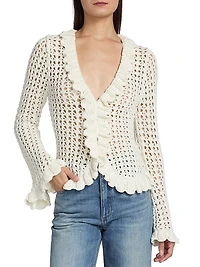 Solaris Open-Knit Cardigan