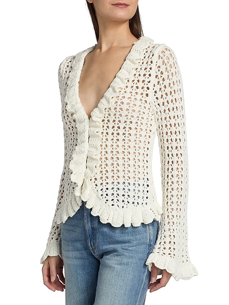 Solaris Open-Knit Cardigan