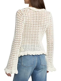 Solaris Open-Knit Cardigan