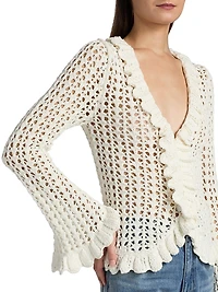 Solaris Open-Knit Cardigan