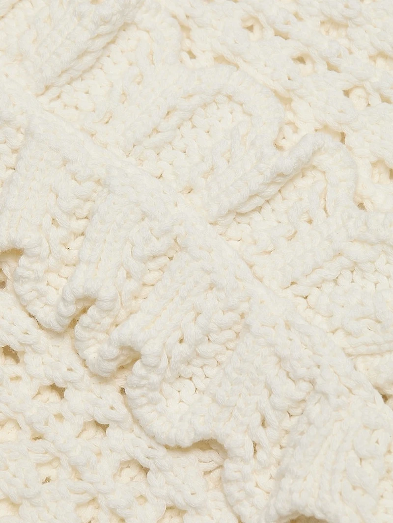 Solaris Open-Knit Cardigan