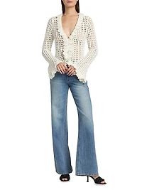 Solaris Open-Knit Cardigan