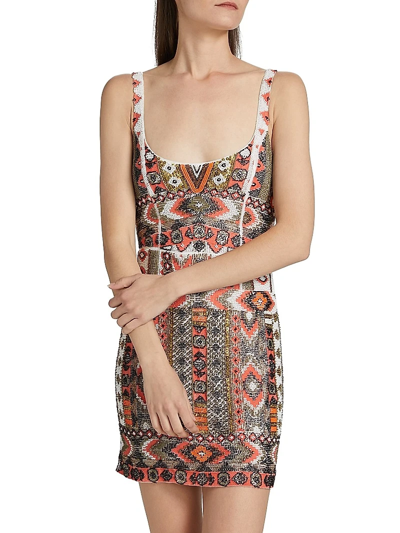 Inori Beaded Minidress