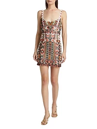 Inori Beaded Minidress