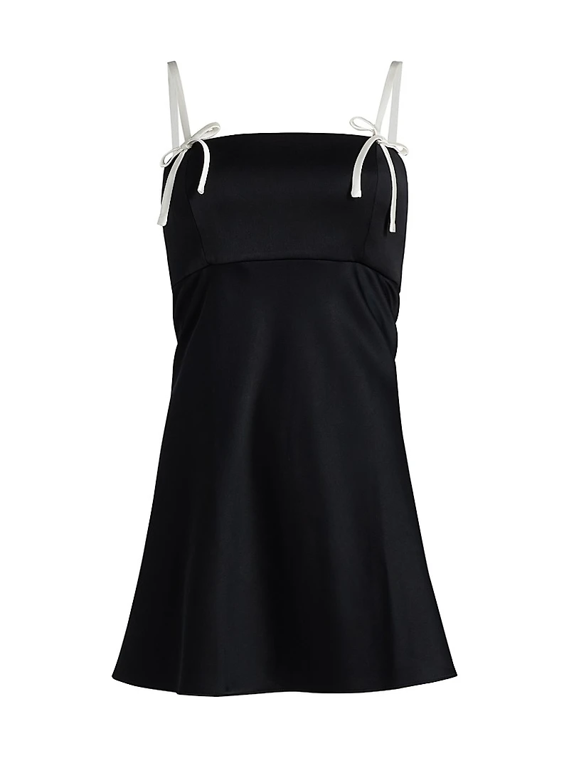 Morgan Square Neck Minidress