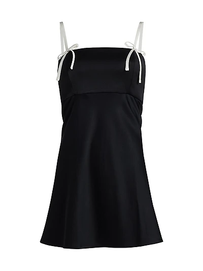 Morgan Square Neck Minidress