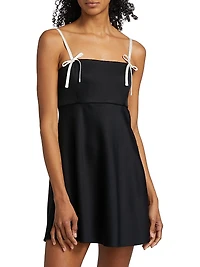 Morgan Square Neck Minidress