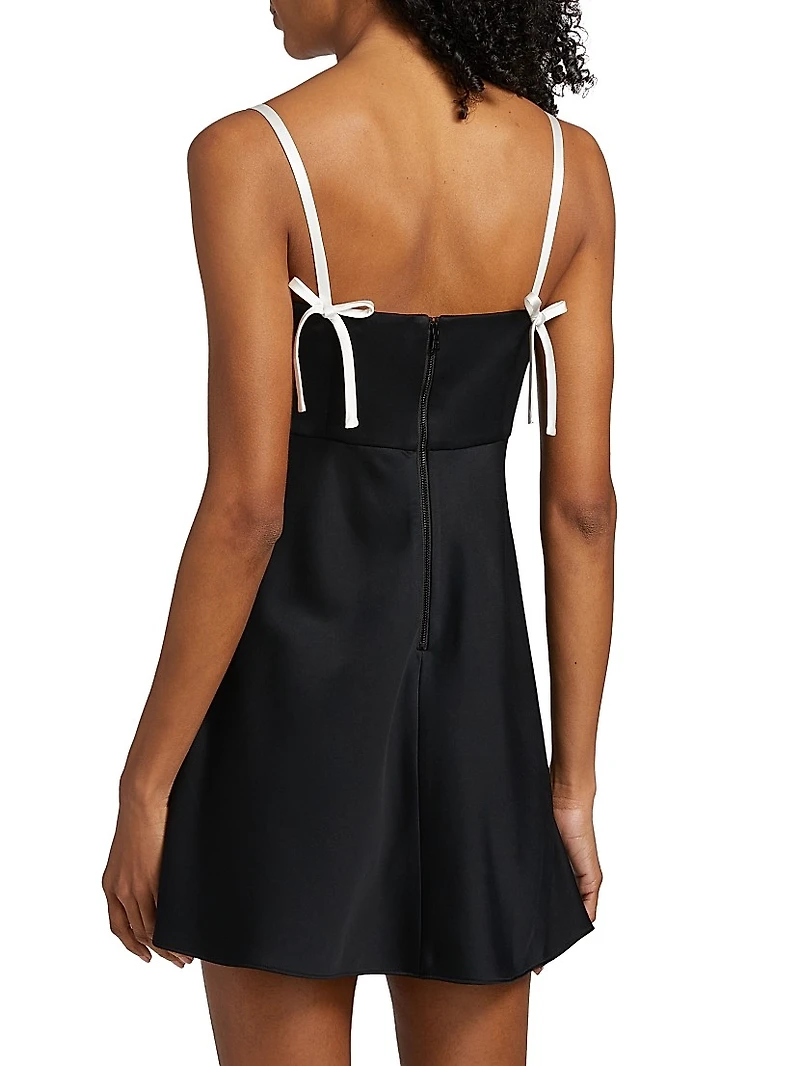 Morgan Square Neck Minidress