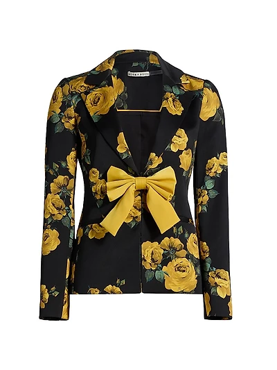 Mya Kissing Floral Blazer
