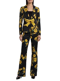 Mya Kissing Floral Blazer