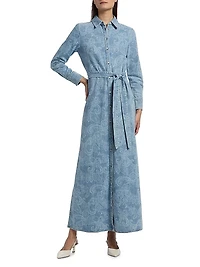 Chassidy Denim Maxi Shirtdress