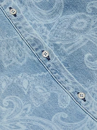 Chassidy Denim Maxi Shirtdress