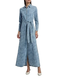 Chassidy Denim Maxi Shirtdress