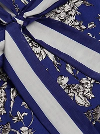 Maryann Floral Stretch Cotton Minidress