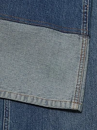 Wilson Reversed Seam Wide-Leg Jeans