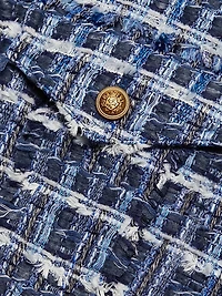 Chloe Tweed Boxy Crop Jacket