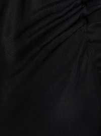 Ruched Relaxed-Fit Maxi Dress