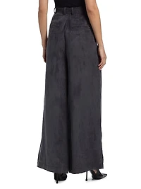 Relaxed-Fit Wide-Leg Trousers