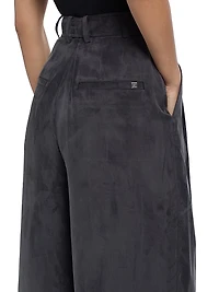 Relaxed-Fit Wide-Leg Trousers