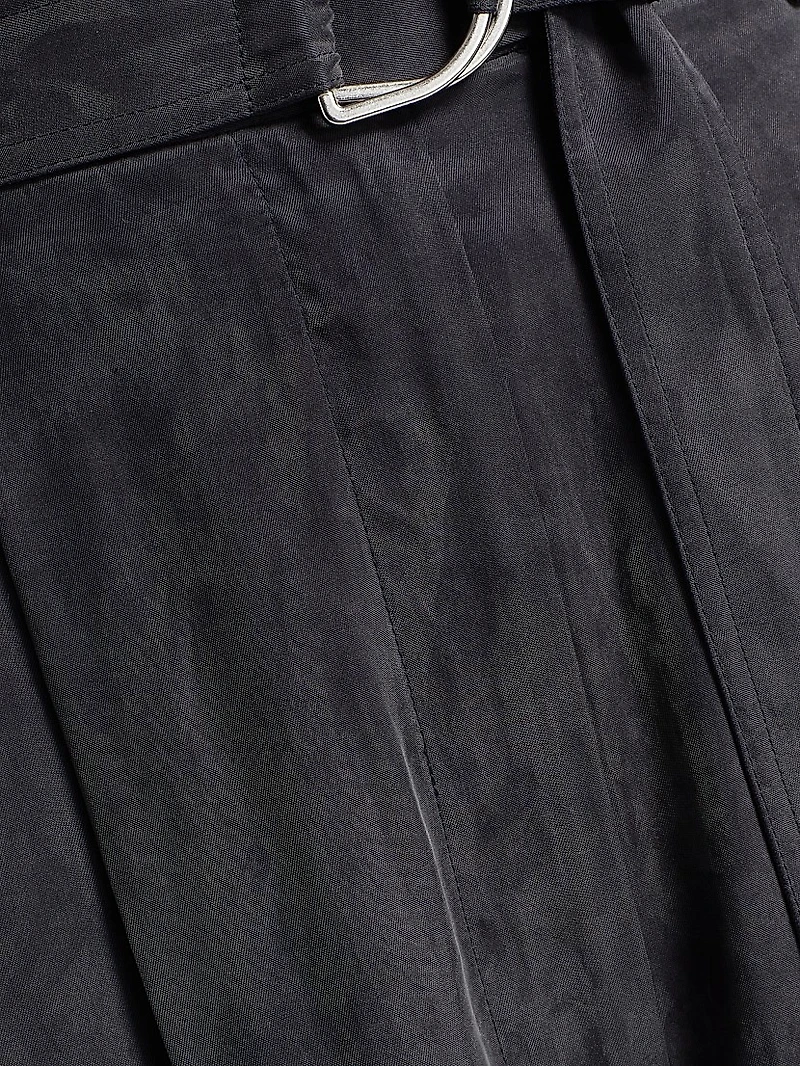 Relaxed-Fit Wide-Leg Trousers