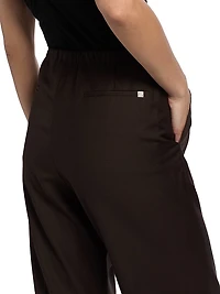 Relaxed-Fit Wool Cargo Trousers