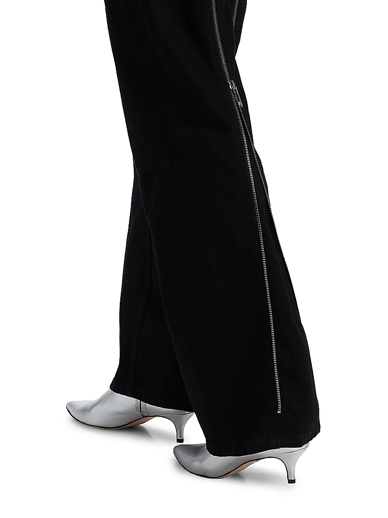 Carpenter Zipper Relaxed-Fit Jeans