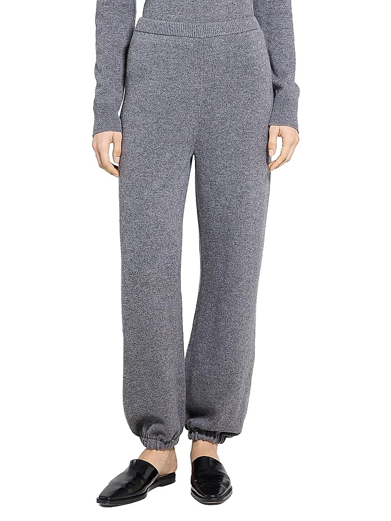 Heathered Cashmere Sweatpants